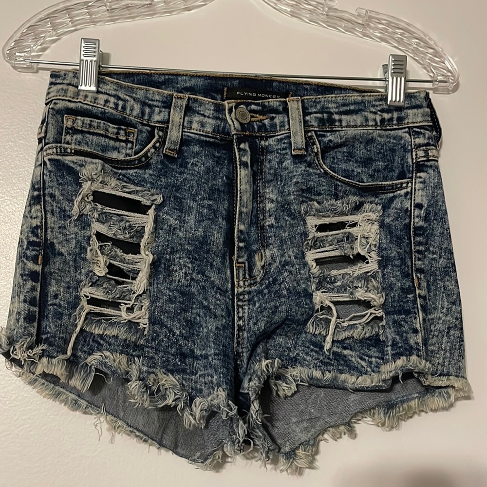 Jean shorts high waisted